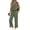 Armygreen, variant on Womens Two Pieces Sets Summer Outfits Tank Tops and Wide Leg Pants Matching Sets Casual Loungewear