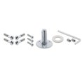 thumbnail image 4 of Nostalgic Warehouse 755344 Prairie Single Dummy, Surface Mounted, Bright Chrome, 4 of 4