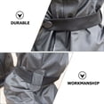 thumbnail image 3 of Milisten 1Par Cubrezapatos Reutilizables Impermeables Con Cremallera Protección Antideslizante Exterior, 3 of 8