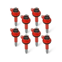 MSD 824528 Igniion Coil Red Set of 8