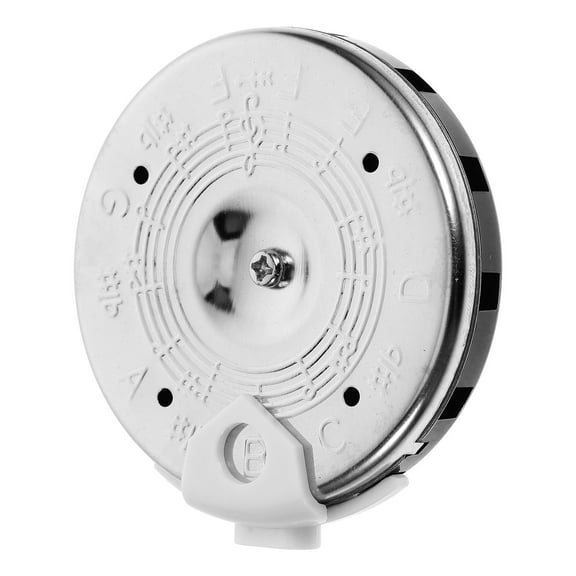 HEANUJJ Round Silver Violin Pitch Pipe 1 Set for Music Teachers and Instructors