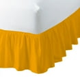 thumbnail image 3 of 100% Egyptian Cotton 1 PCs Ruffled BedSkirt 15 inches (Gold,Twin), 3 of 5