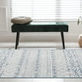 thumbnail image 4 of SIXHOME 2'x8' Runner Rugs for Hallway Washable Boho Soft Neutral Geometric Distressed Moroccan Rug Runner for Entryway Kitchen Laundry Room Bedroom Non Slip Rubber Backing Blue, 4 of 5