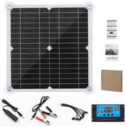 Dazone 200W Solar Panel Kit, 100A 12V Battery Solar Charge Charger With Controller Caravan Boat Outdoor, Power Station Camping Trailer Emergency