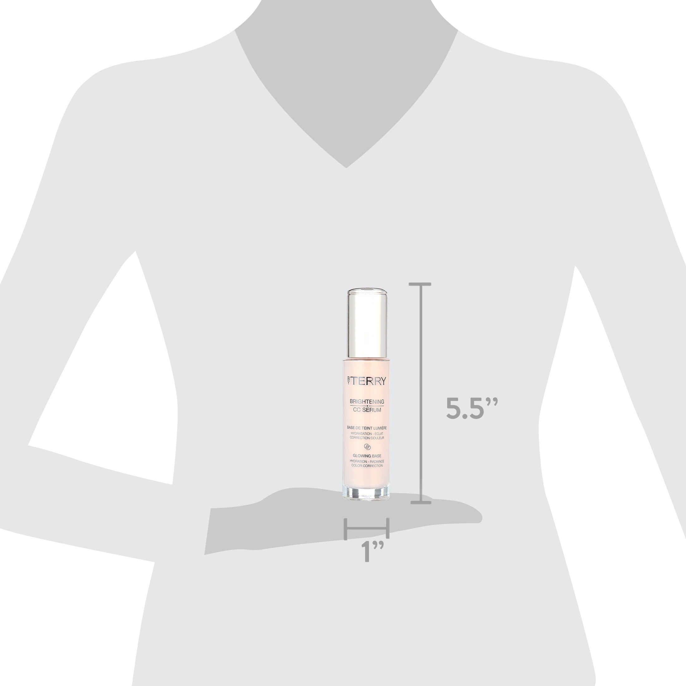 By Terry Brightening CC Serum, Color Correcting, Rose Elixir, 1 fl oz