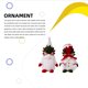 thumbnail image 5 of Yuarrent Muñeco de gnomo, juguete colgante de Navidad para chico, diseño bonito, accesorios para el hogar exquisitos, decoraciones para Bar, Kits de decoración para fiestas Femenino, 5 of 6