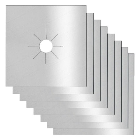 

Kitchen Stove Protector Non Stick Burner Liner Cooker Mat 10Pcs