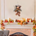 thumbnail image 5 of 13.77x9.05 Inch Autumn Thanksgiving Artificial Sunflower Hanging Ornament Wall Window Door Decoration with Warm Fall Atmosphere, 5 of 6