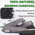 thumbnail image 2 of Marsheepy 12 Pack Charcoal Shoe Deodorizer Bags Bamboo Charcoal Air Purifying Bags Odor Absorber Odor Eliminator For Shoes Home Closet Pet, 2 of 5