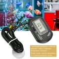 thumbnail image 3 of Aquarium Thermometer, Digital Thermometer Aquarium Temperature Gauge Digital LCD Sensor Water Thermometer Controller with Probe and Suction Cup for Reptile Terrarium Fish Tank, 3 of 7