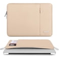 thumbnail image 3 of MOSISO Laptop Case 13.3 inch, 13-13.3 inch Laptop Sleeve Compatible with MacBook Air/Pro 13 / Pro 14, HP Dell ASUS Lenovo Notebook, Polyester Vertical Computer Sleeve Bag with Pocket, 3 of 6