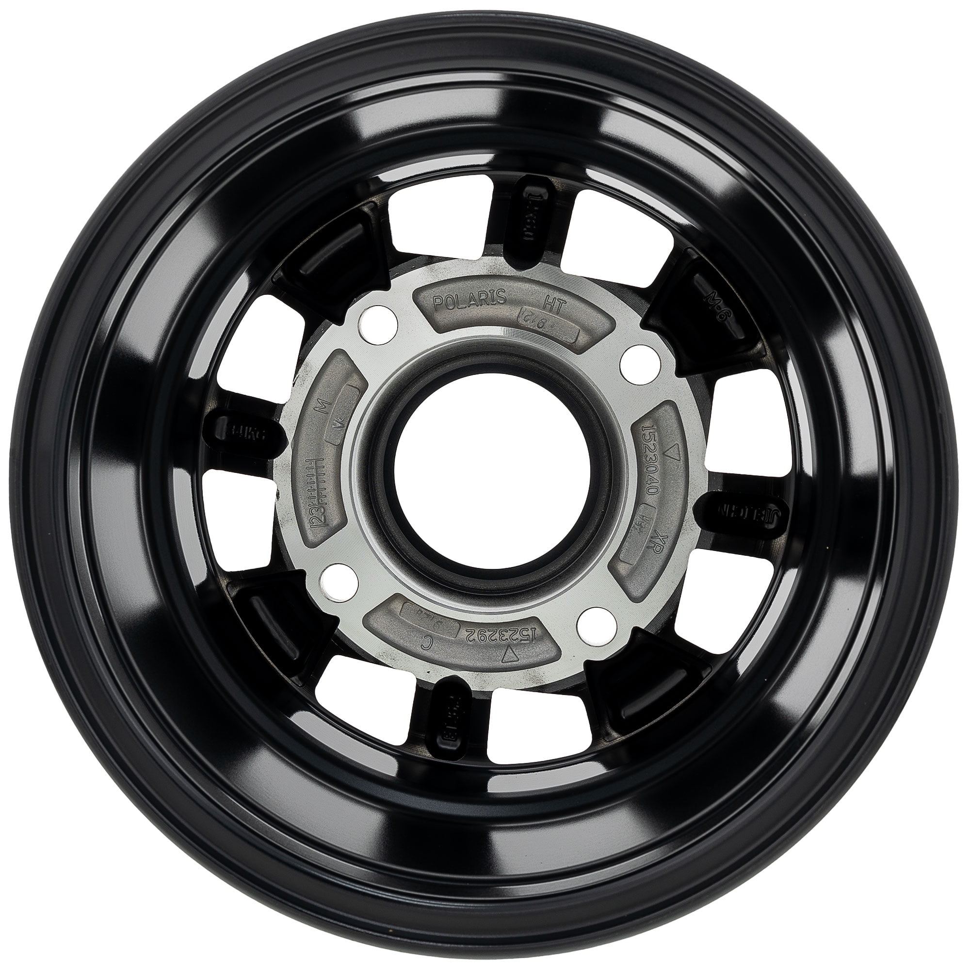 Polaris 1523292-266 Black Front Rim 12X6 AL 26.2OFST Ranger