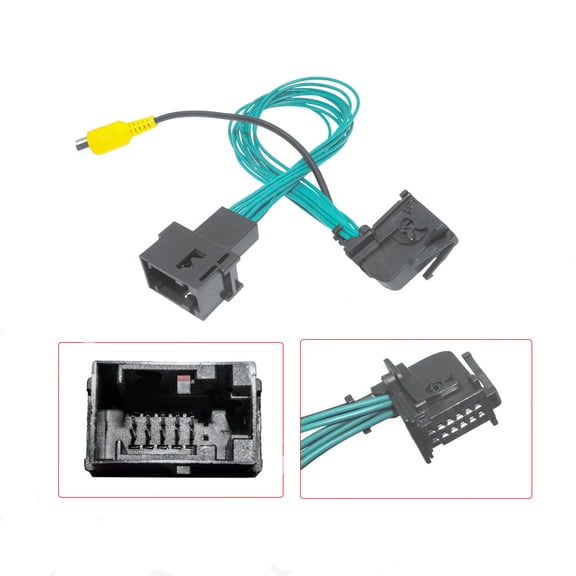 Parking Rear Camera Video Plug Converter Cable Adapter For Ford SYNC (2012-2018)