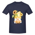 thumbnail image 4 of Bingfone Sunflower Gnomes 3 Men'S Loose Fit Short-Sleeve Pocket T-Shirt, 4 of 7