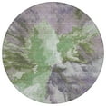 thumbnail image 2 of Addison Rugs Chantille Indoor/Outdoor Transitional Modern Green Washable Round Rug, 8' x 8', 2 of 6