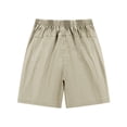 thumbnail image 2 of Men's 100% Cotton Vintage Acid Wash Knee Length Shorts, Elastic Drawstring High Waist Loose Casual Shorts with Side Pockets for Summer Streetwear Workout, 2 of 8
