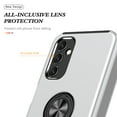 thumbnail image 6 of K-Lion for Samsung Galaxy A50 Rugged Slim Case ,Ring Holder Shockproof Case All-Inclusive Lens Protection Phone Cover Support Car Mount Magnetic Stand for Samsung Galaxy A50 ,Silver, 6 of 7