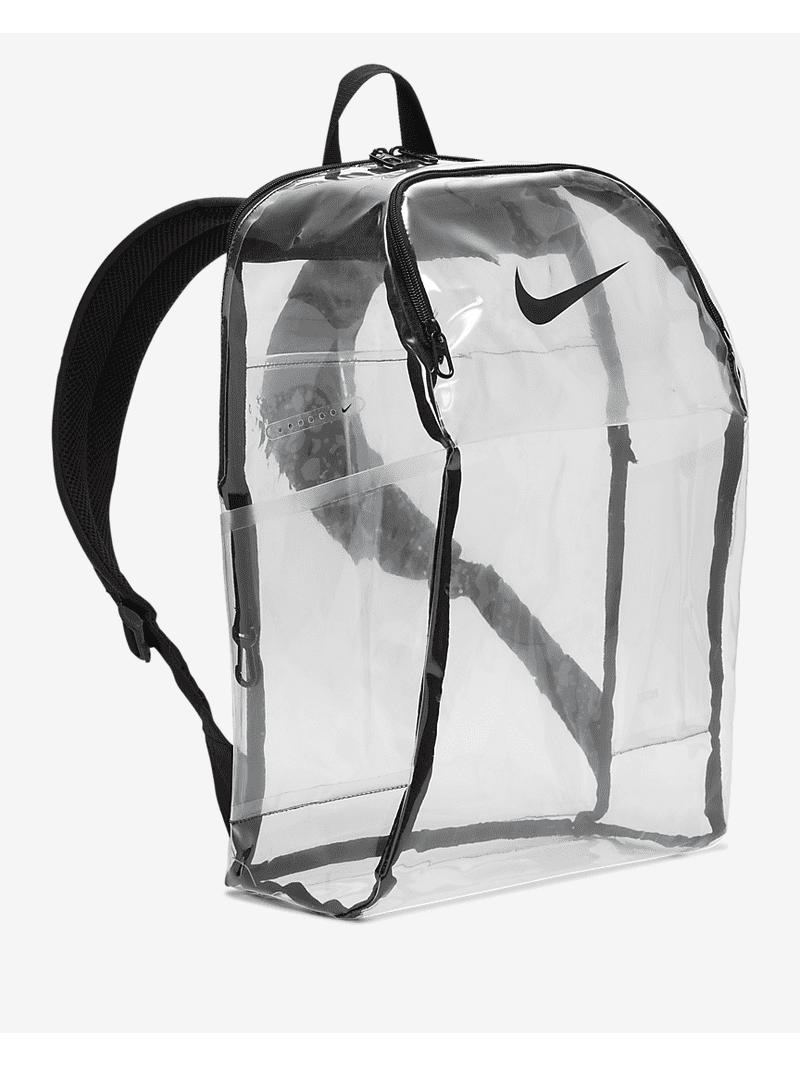 clear nike mini backpack Nike Brasilia Clear Training Backpack BA6553 with Utility Zip 910