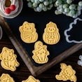 thumbnail image 3 of Halloween Chaton Cookie Moule Fantôme Mignon Dessin Animé Chat Chat Forme Cuisson Outil, 3 of 4