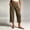 Brown, variant on BUIGTTKLOP Capri Pants for Women Drawstring High Waist Wide Leg Pants Plaid Lightweight Summer Casual Capris