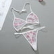 thumbnail image 2 of Gibobby Lenceria mujer sexy Sexy sin Lencería de Encaje para Mujer Anillo de Pijama Sexy Sexy Lencería Íntimos de una Pieza Plus Size Mujeres lencería(Blanco, CH), 2 of 3
