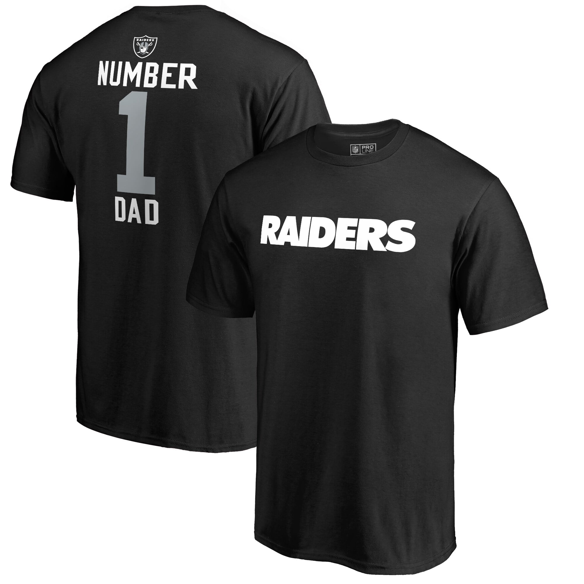 raiders number 1 dad shirt