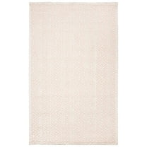 SAFAVIEH Martha Stewart Trace Diamond Area Rug, Beige/Pink, 8' x 10'