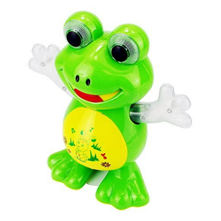 Dancing Frog Battery Operated Toy Figure w/ Side-to-Side