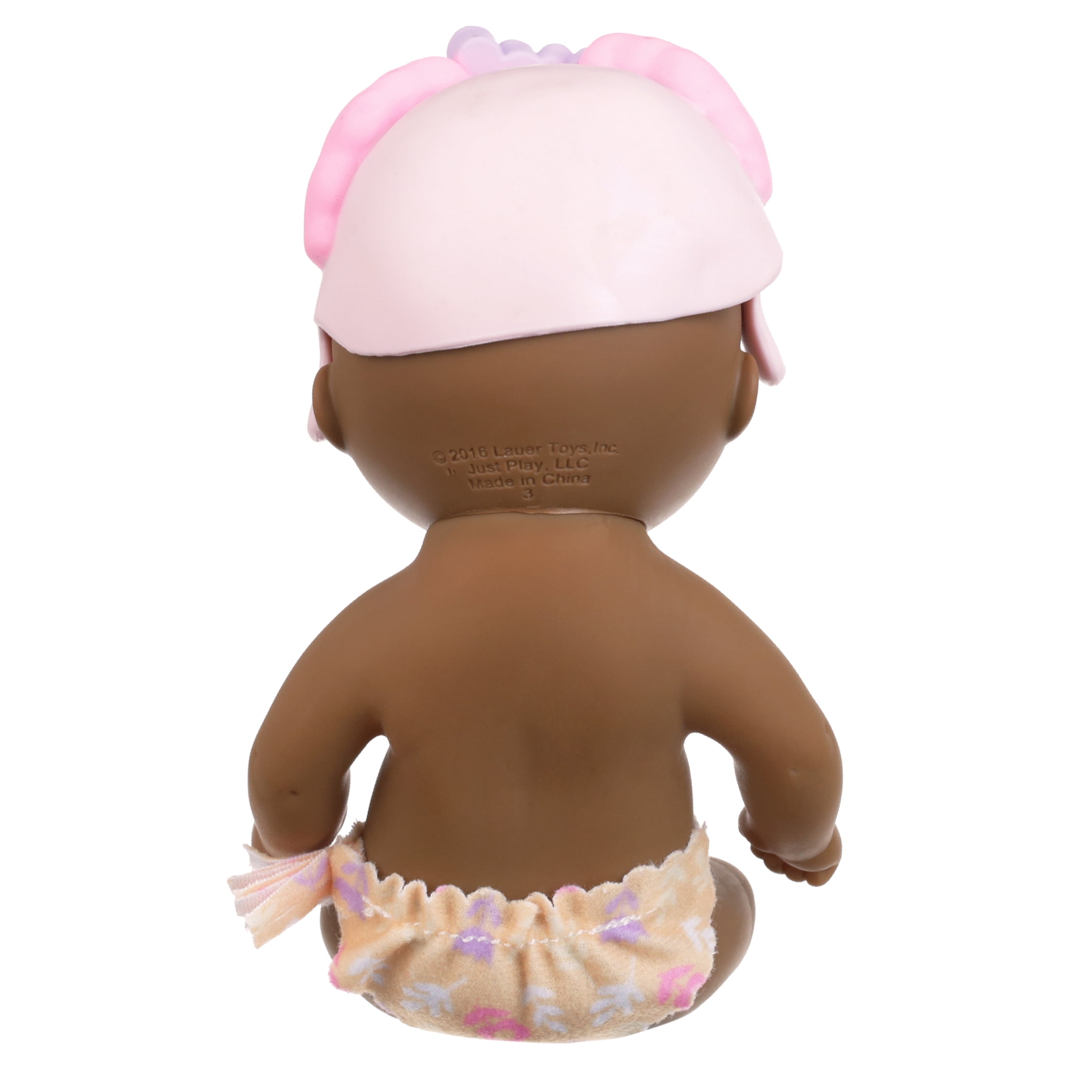 Wee WaterBabies Doll, Support a Partnership with charity: water, Water Filled Baby Doll, Giraffe, Yellow and Blue