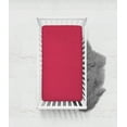 thumbnail image 3 of Bacati - MixNMatch Pin Dots Crib/Toddler Bed Sheets 100% Cotton Percale, Red, 2-Pack, 3 of 6