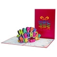 thumbnail image 4 of Happy Birthday Pop Up Card (Hot Pink), 4 of 5