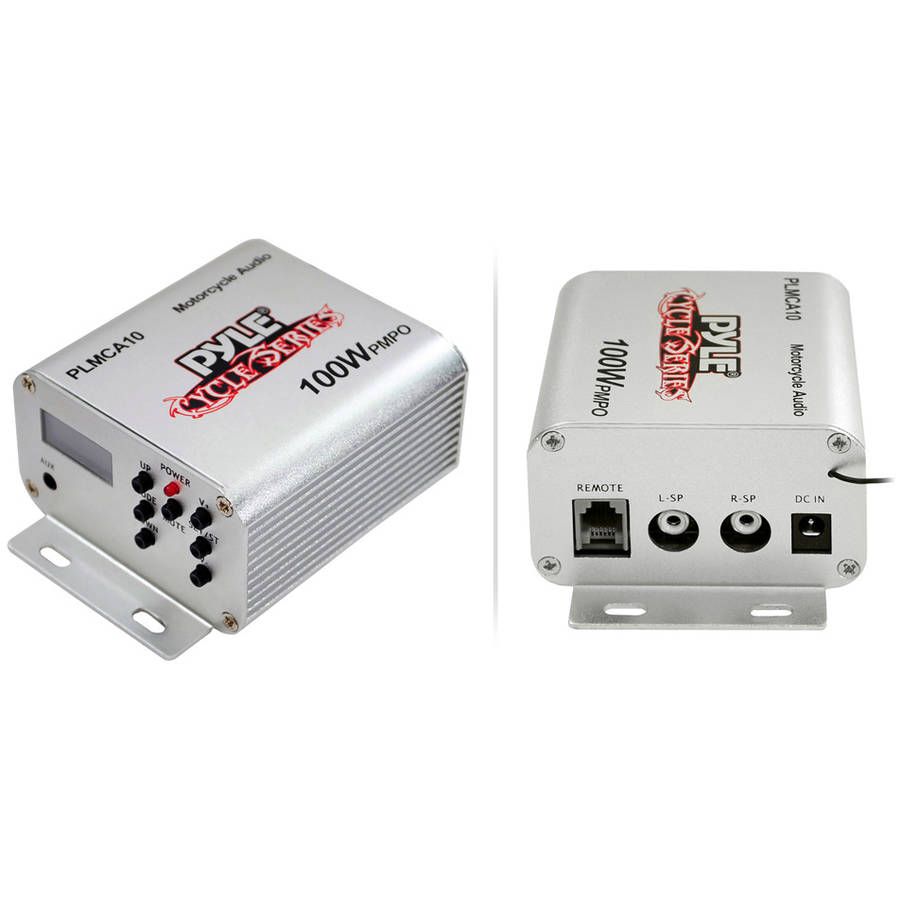 pyle motorcycle two 3 inch speakers