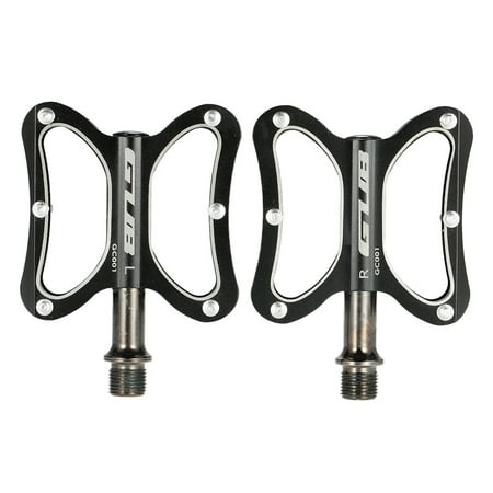 GUB Aluminum Alloy 9/16” Thread Sealed Bearings Bicycle BMX Bike Cycling Flat Pedal Platform Pedals Road Bike
