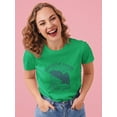 thumbnail image 2 of Retro College Superior Denim Shaped T-Shirt Women -Image by Shutterstock, Female Medium, 2 of 4