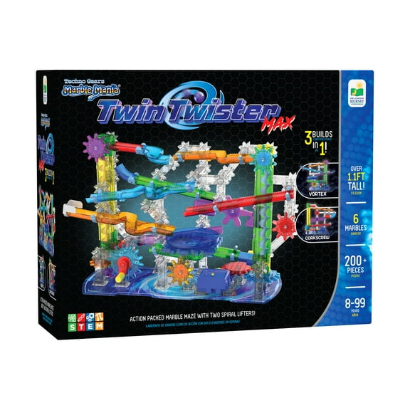 The Learning Journey Techno Gears Marble Mania - TwinTwister Max: 200  Pcs
