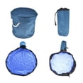 thumbnail image 1 of Cubo de almacenamiento de juguetes,Cubo de almacenamiento de juguetes para niños Cubo de almacenamiento Ins Bolsa de almacenamiento rápido Diseño fácil de usar, 1 of 8