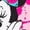 Pink and Dark Grey Minnie Mouse, variant on Lilo & Stitch Big Girls' 2-Piece T-Shirt and Shorts Set Stitch Pink Blue