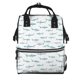 thumbnail image 1 of Disketp Cute Shark Mochila de Pañales de Gran Capacidad con Múltiples Bolsillos, Mochila de Viaje Multifuncional para Bebé, Unisex, Moderna y Resistente, 1 of 6