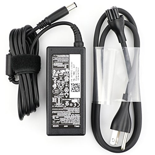 Dell LA65NS201 65 watt 100240V Laptop AC Adapter with Power Cable