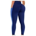 thumbnail image 1 of Pantalones de yoga de cintura alta para mujer Control de barriga Adelgazamiento Leggings de entrenamiento Correr Levantamiento de glúteos Medias con bolsillos Fridja  nalpqowj16327, 1 of 6