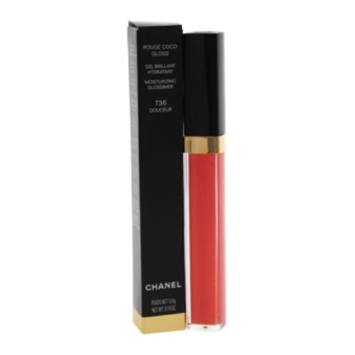 Chanel Rouge Coco Gloss Moisturizing Glossimer - # 736 Douceur 0.21 oz Lip  Gloss 