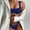 Blue, variant on HaoXianJian 2 Piece Women's Swimsuits Bikinis Bathing Suit Thong Low Waisted V Neck Swimwear 2025 Swim Suit