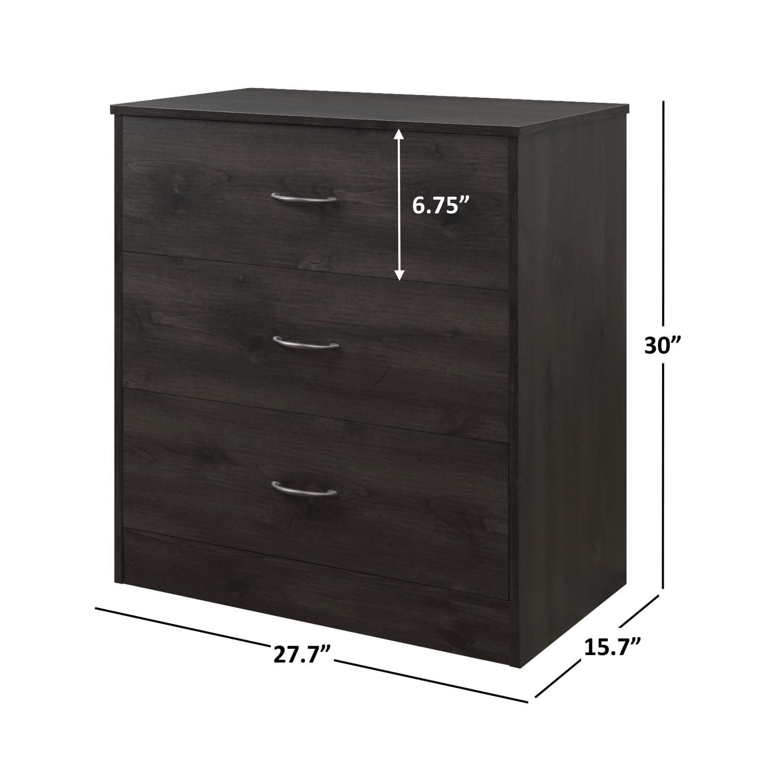 Mainstays 3-Drawer Dresser