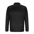 thumbnail image 3 of Ceisia Men's Slim-Fit Long-Sleeve Zip Polo Shirt with Graffiti Mask Print Multi-Color Gift, 3 of 5