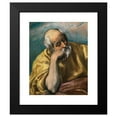 thumbnail image 2 of El Greco (Domenikos Theotokopoulos) 20x24 Black Modern Framed Museum Art Print Titled - Saint Joseph, 2 of 5