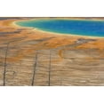 thumbnail image 2 of Paulson, Don 24x17 White Modern Wood Framed Museum Art Print Titled - WY, Yellowstone Colorful Grand Prismatic Spring, 2 of 4