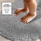 thumbnail image 4 of Alfombra de baño Hearth & Harbor Chenille 43x61 cm plateada, 4 of 9