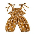 thumbnail image 1 of Combinaison de Mode pour Bébé Fille Daisy Print Romper, 1 of 9