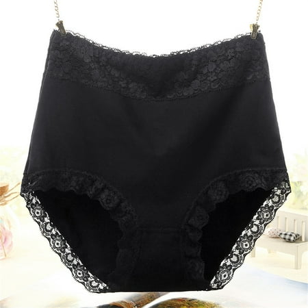 

Gubotare Women S Panties Women s Flirty Funny 3D Printed Animal Middle Waist Tail Underwears Briefs Gifts With Cute Ears Black XL