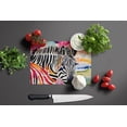 thumbnail image 3 of Zebra Glass Cutting Board Large 12 in x 15 in, 3 of 5